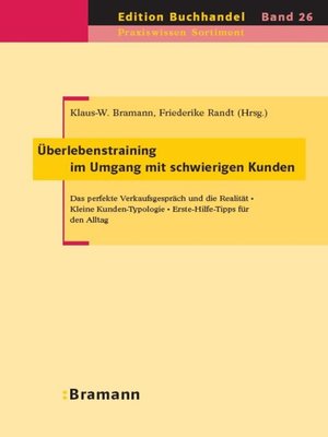 cover image of Überlebenstraining im Umgang mit schwierigen Kunden